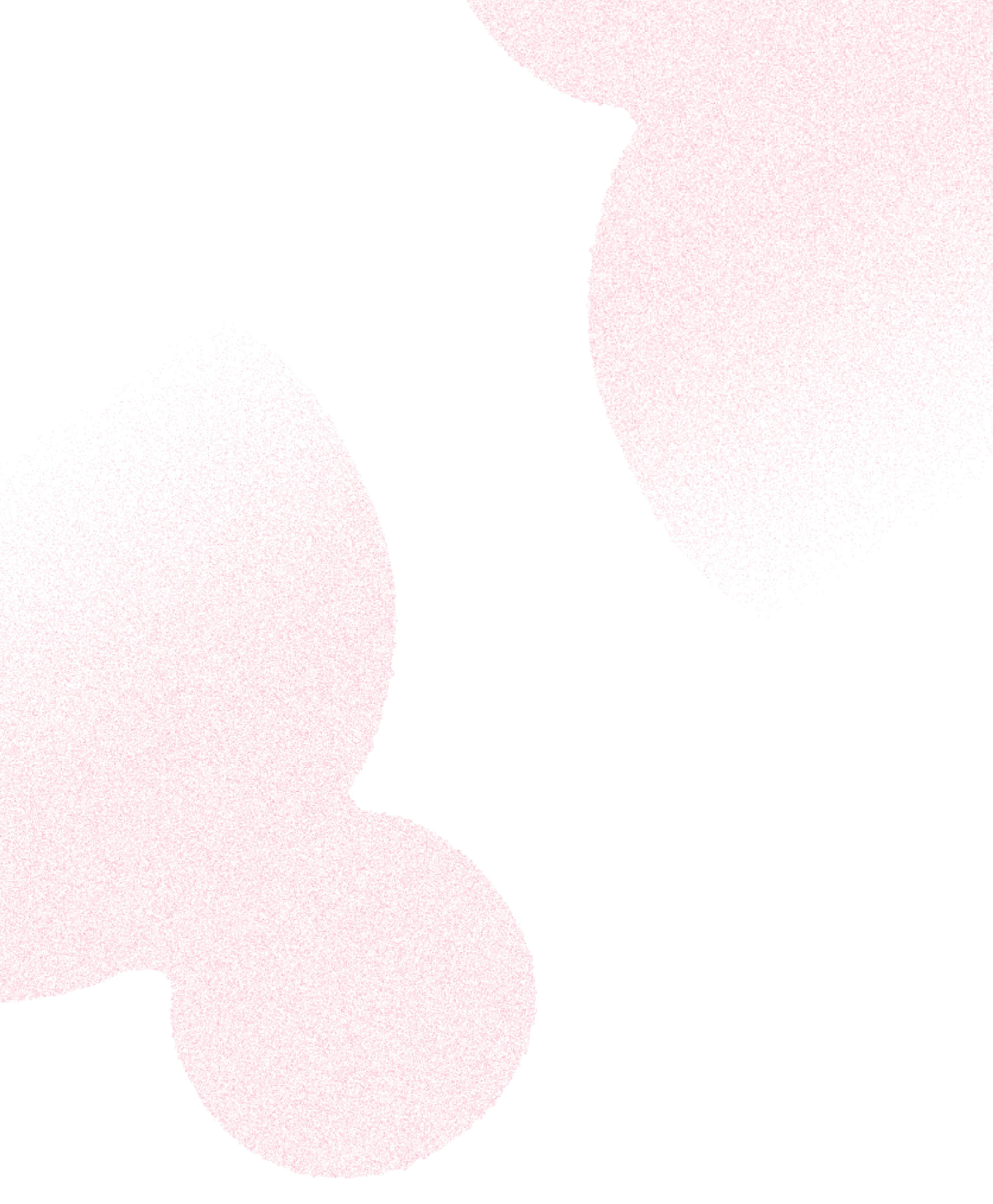 Pink cloud-like shapes